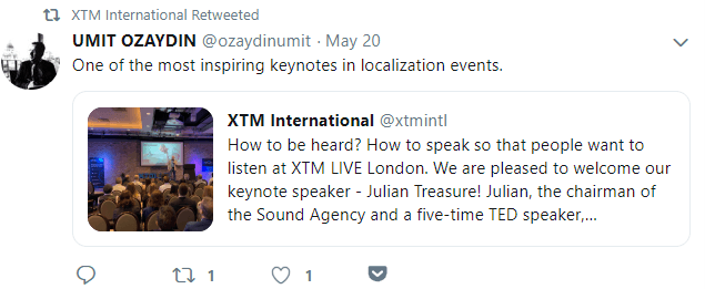 XTM LIVE keynote speech