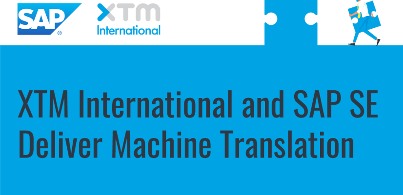 XTM International and SAP SE deliver machine translation integration illustration