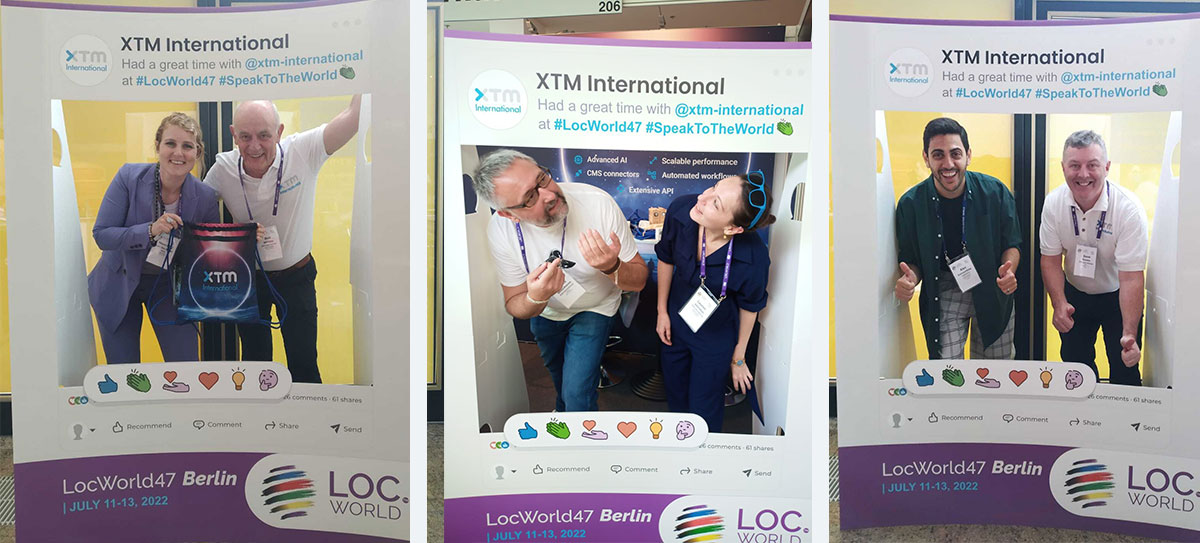 LocWorld 47 collague of pictures from the photo frame