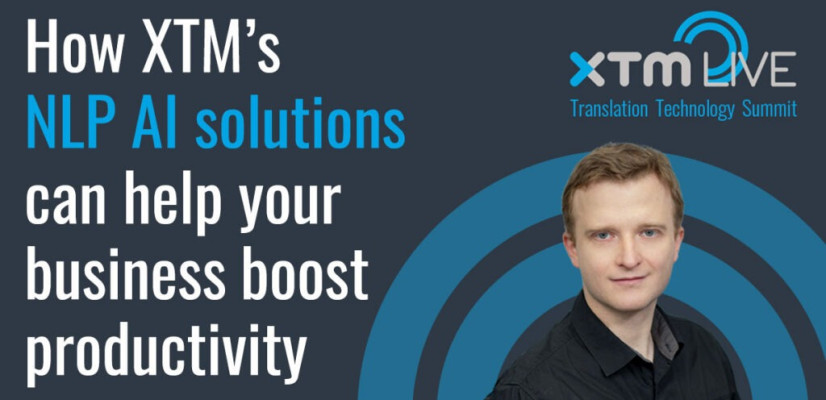 How XTM’s NLP AI solutions can help your business boost productivity illustration