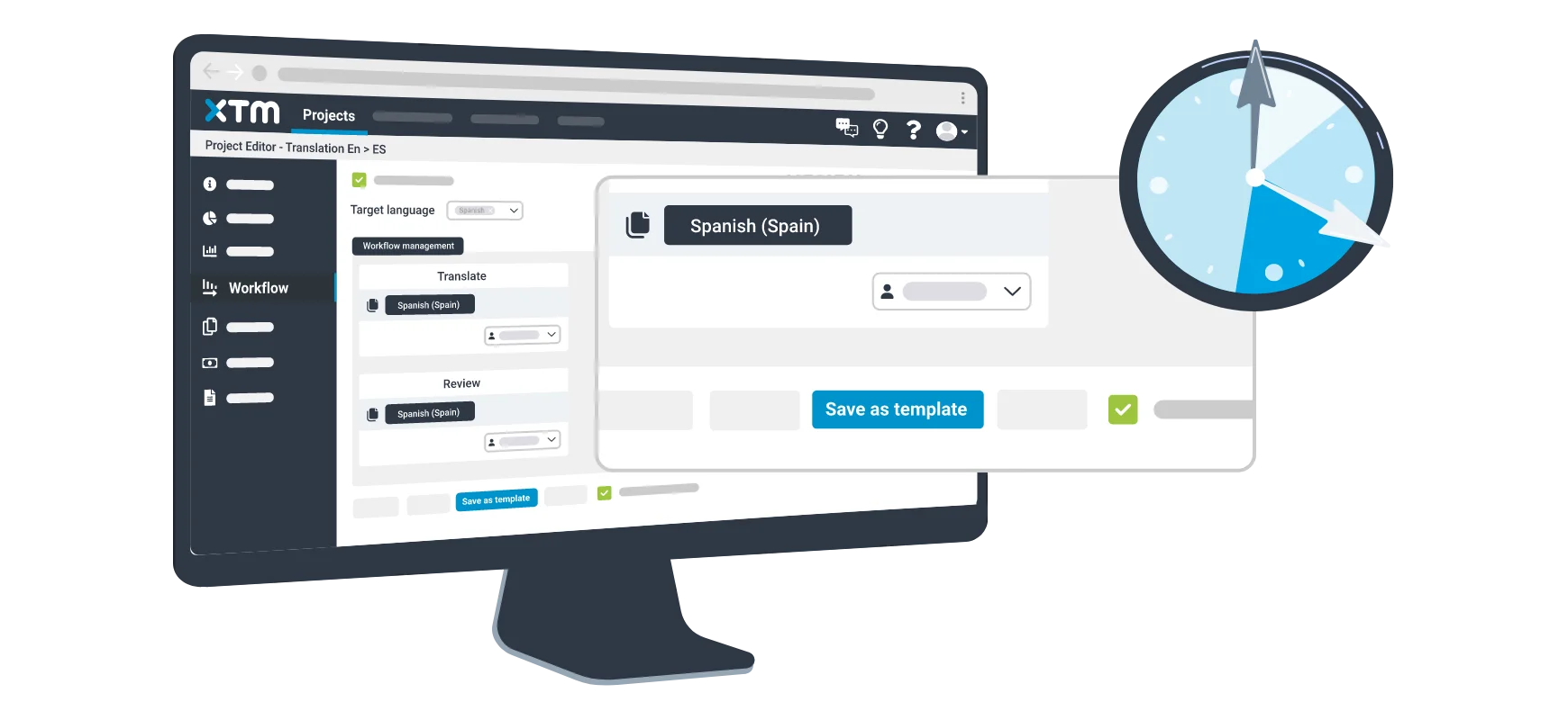 Workflow Illustration Automate