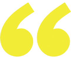 quote speech icon in yellow