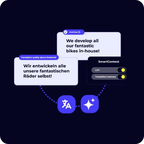 SmartContext with Translation Memory and AI