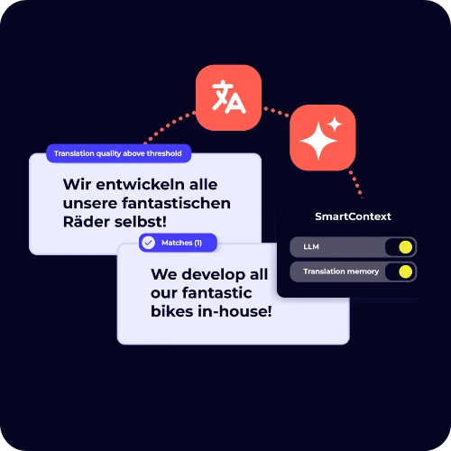 SmartContext with Translation Memory and AI