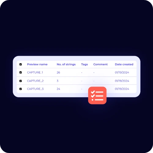 Capture HTML Previews dialog in Rigi showing input for live website URL and hotkey selection