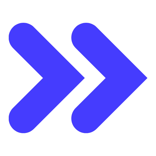 XTM branding blue chevron graphic