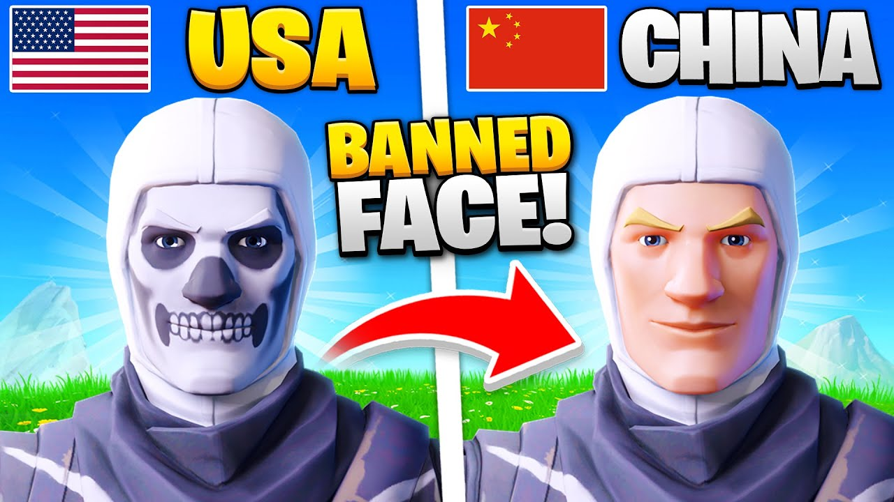 Fortnite character localized differences