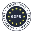 Badge stating FlowFit by XTM is GDPR Compliant