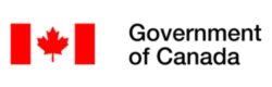 A representation of the Canadian flag. It features two vertical red bars on the sides and a white square in the center with a red maple leaf.