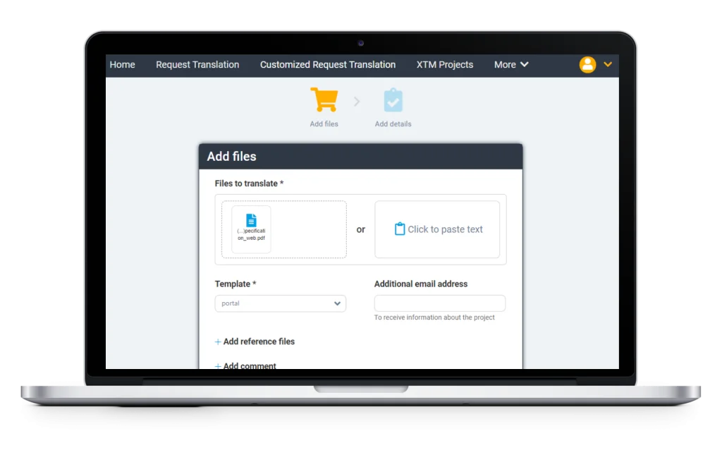Translation requesters
